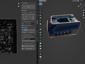 Sci-Fi Power Generator - box2 3D Model