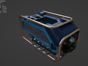 Sci-Fi Power Generator - box2 3D मॉडल