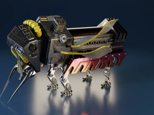 Robot Insect 3D Model