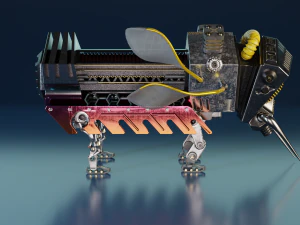 Robot Insect 3D Model