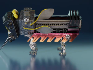 Robot Insect 3D Model