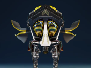 Robot Insect 3D Model