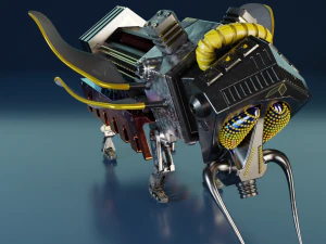 Robot Insect 3D Model
