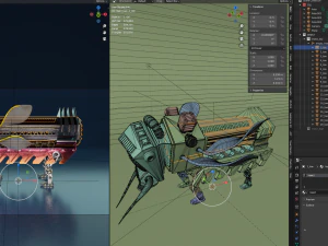 Robot Insect 3D Model