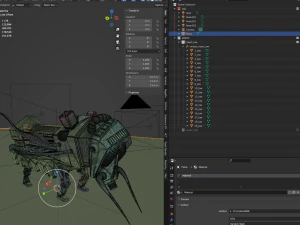 Robot Insect 3D Model