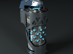 Sci-fi grenede 3Dモデル