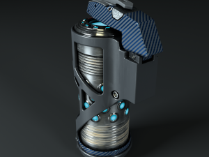 Sci-fi grenede 3Dモデル