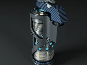 Sci-fi grenede 3D Model