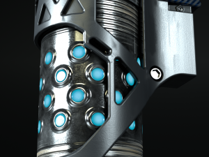 Sci-fi grenede 3Dモデル