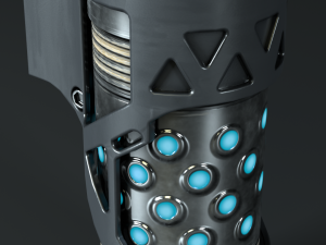 Sci-fi grenede 3Dモデル