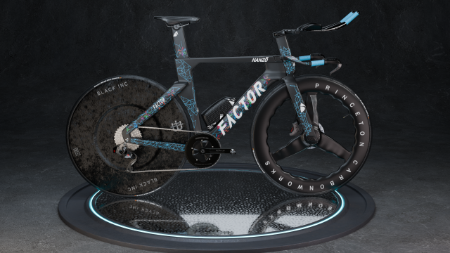 Factor Hanzo time trial bike 3D Модель .c4d .max .obj .3ds .fbx .stl .blend 