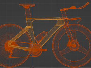 Factor Hanzo time trial bike 3D Модель