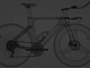 Factor Hanzo time trial bike 3D Model