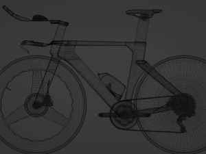 Factor Hanzo time trial bike 3D Model