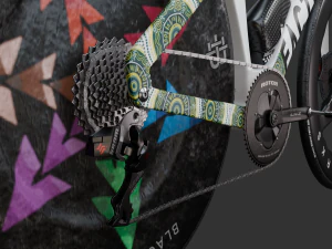 Factor Hanzo time trial bike 3D Model
