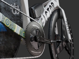 Factor Hanzo time trial bike 3D Model