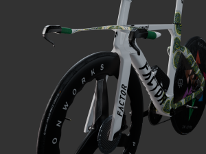 Factor Hanzo time trial bike 3D Model