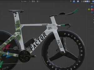 Factor Hanzo time trial bike 3D Model