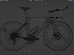Factor Hanzo time trial bike 3D Model