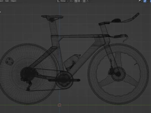 Factor Hanzo time trial bike 3D Model