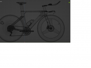 Factor Hanzo time trial bike 3D Model