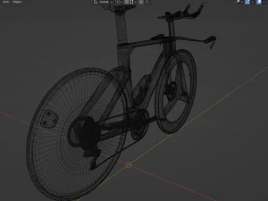 Factor Hanzo time trial bike 3D Model