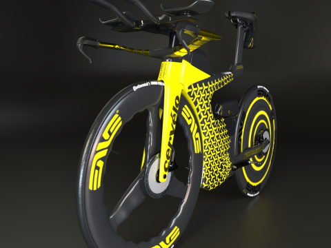 Cervelo P5x Modelo 3D