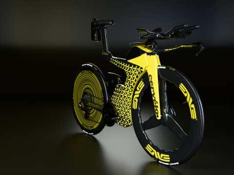 Cervelo P5x Modelo 3D