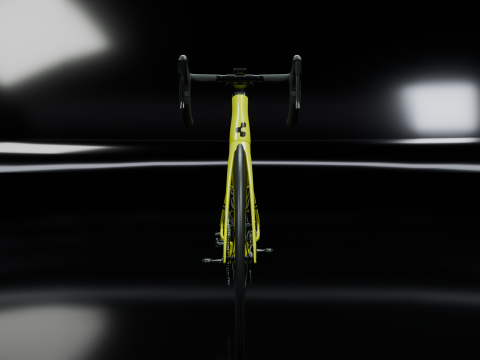 Cube Agree C62 Race Flashlimenblack 2025 roadbike 3Dモデル