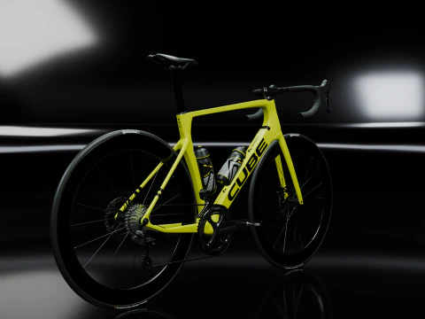 Cube Agree C62 Race Flashlimenblack 2025 roadbike 3D Model
