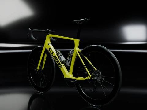Cube Agree C62 Race Flashlimenblack 2025 roadbike 3D Model