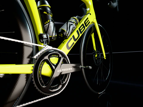 Cube Agree C62 Race Flashlimenblack 2025 roadbike 3D Model