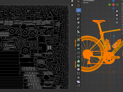 Cube Agree C62 Race Flashlimenblack 2025 roadbike 3Dモデル