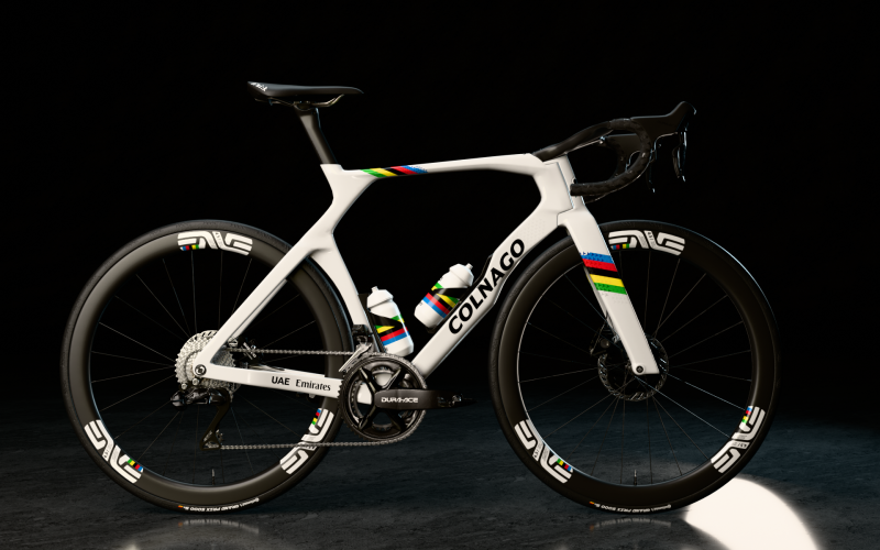 COLNAGO Y1Rs roadbike rainbow Tadej Pogacar edition GOAT 3D Модель .c4d .max .obj .3ds .fbx .stl .blend 