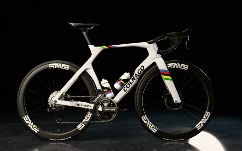 Bicicleta de carretera COLNAGO Y1Rs arco&iacute;ris edici&oacute;n Tadej Pogacar GOAT Modelo 3D .c4d .max .obj .3ds .fbx .stl .blend 