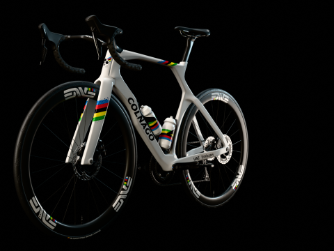 COLNAGO Y1Rs roadbike rainbow Tadej Pogacar edition GOAT 3D Модель