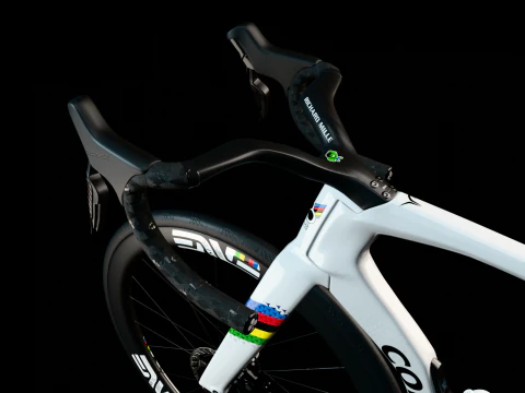 Bicicleta de carretera COLNAGO Y1Rs arco&iacute;ris edici&oacute;n Tadej Pogacar GOAT Modelo 3D