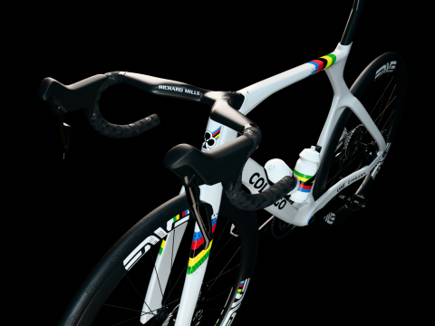 COLNAGO Y1Rs roadbike rainbow Tadej Pogacar edition GOAT 3D Модель