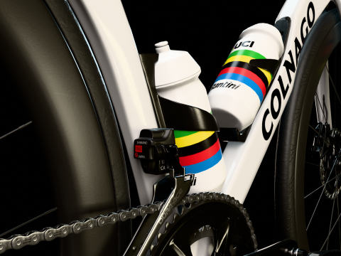 COLNAGO Y1Rs roadbike rainbow Tadej Pogacar edition GOAT 3D Модель