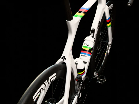 Bicicleta de carretera COLNAGO Y1Rs arco&iacute;ris edici&oacute;n Tadej Pogacar GOAT Modelo 3D