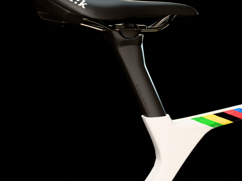 COLNAGO Y1Rs roadbike rainbow Tadej Pogacar edition GOAT 3D Модель