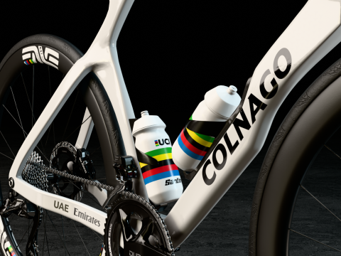 COLNAGO Y1Rs roadbike rainbow Tadej Pogacar edition GOAT 3D Модель
