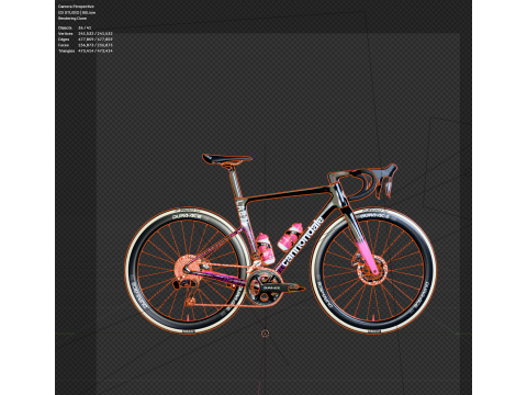 Roadbike Cannondale SuperSix EVO LAB71 3D Model