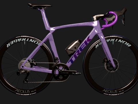 TREK MADONE SLR 9 Gen 8 Tete De La Course Modelo 3D