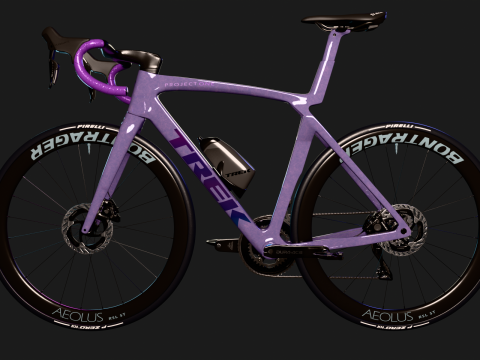 TREK MADONE SLR 9 Gen 8 Tete De La Course Modelo 3D