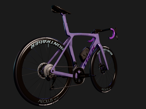 TREK MADONE SLR 9 Gen 8 Tete De La Course Modelo 3D