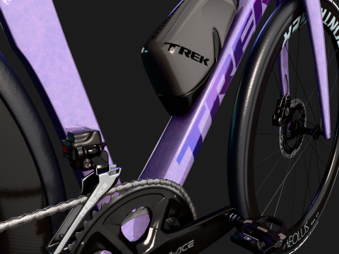 TREK MADONE SLR 9 Gen 8 Tete De La Course Modelo 3D