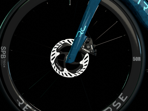 Bianchi Oltre RC with 140th anniversary livery roadbike 3D Model