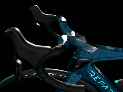 140वीं वर्षगांठ लाइवरी रोडबाइक के साथ बियांची ओल्ट्रे आरसी 3D मॉडल