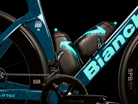 Bianchi Oltre RC with 140th anniversary livery roadbike 3D Model